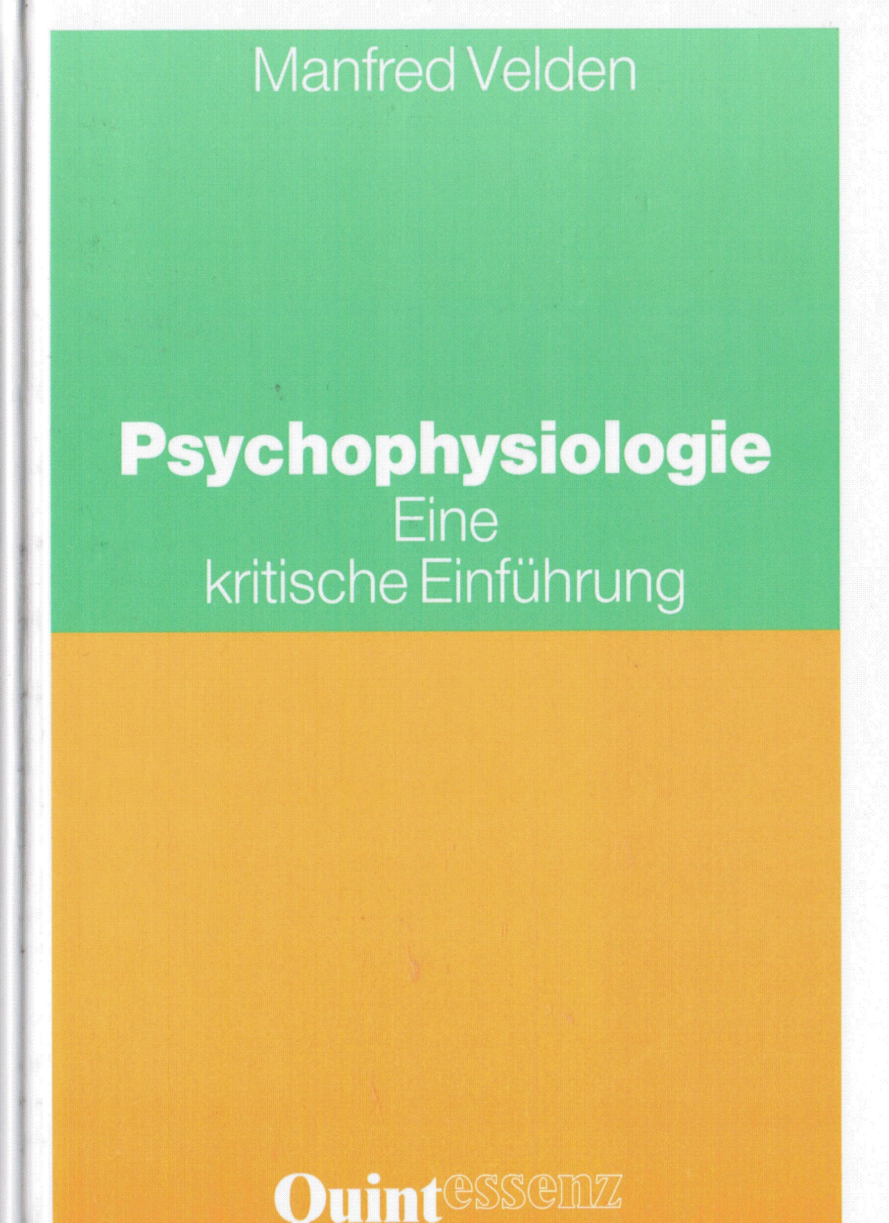 Psychophysiologie. Eine kritische Einführung Books