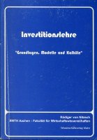 Product Image: Investitionslehre