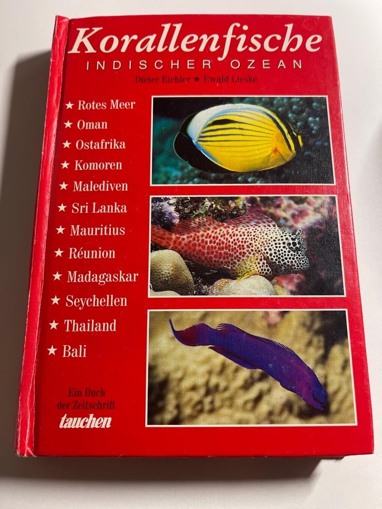 Korallenfische - Indischer Ozean: Über 920 Fischarten Books