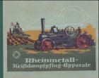 Rheinmetall-Heißdampfpflug-Apparte: Reprint eines Kataloges aus den 1920er Jahren Leisure, Home & Garden