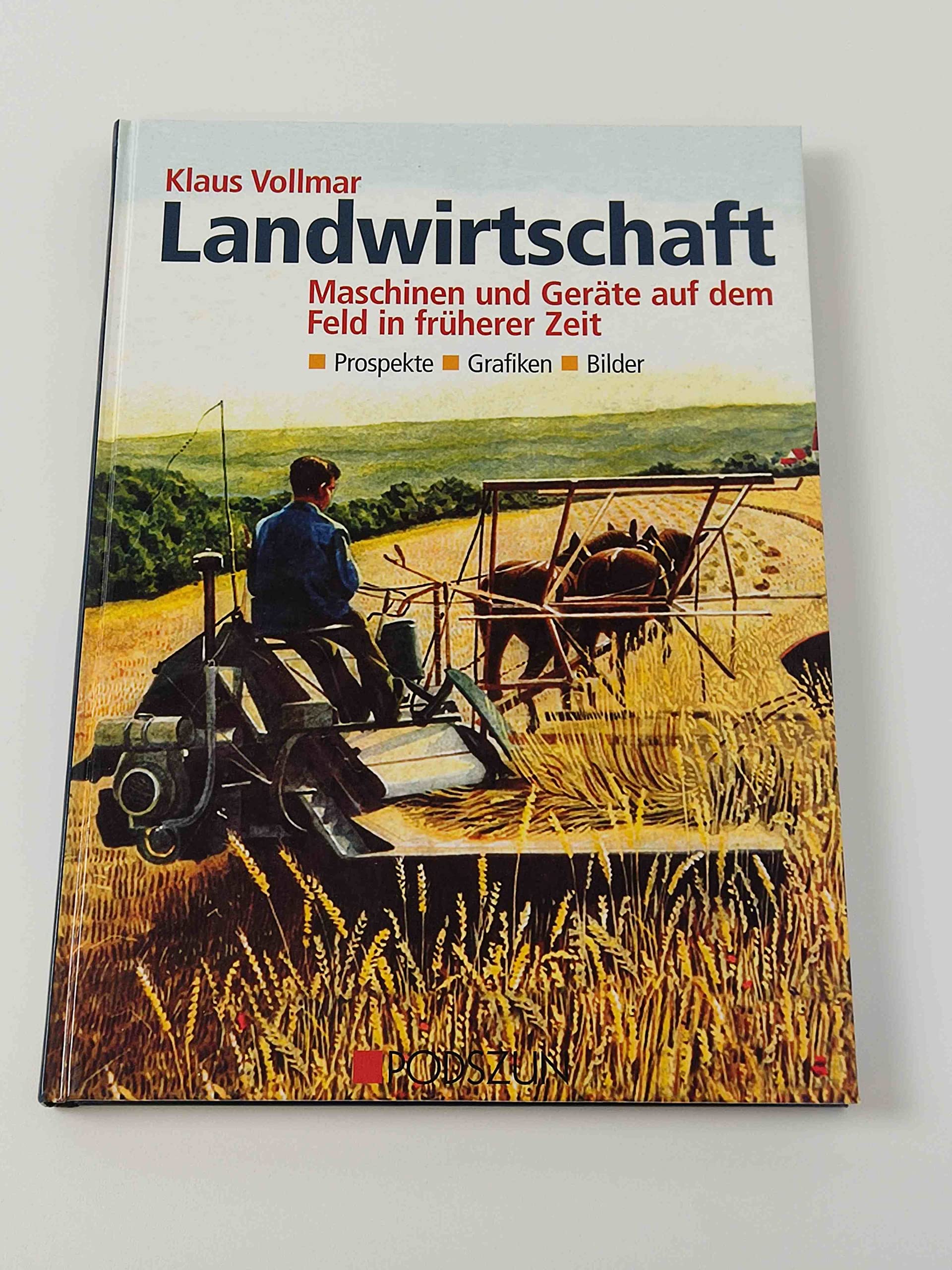 Landwirtschaft – Maschinen und Geräte auf dem Feld in früherer Zeit: Prospekte, Grafiken, Bilder Leisure, Home & Garden