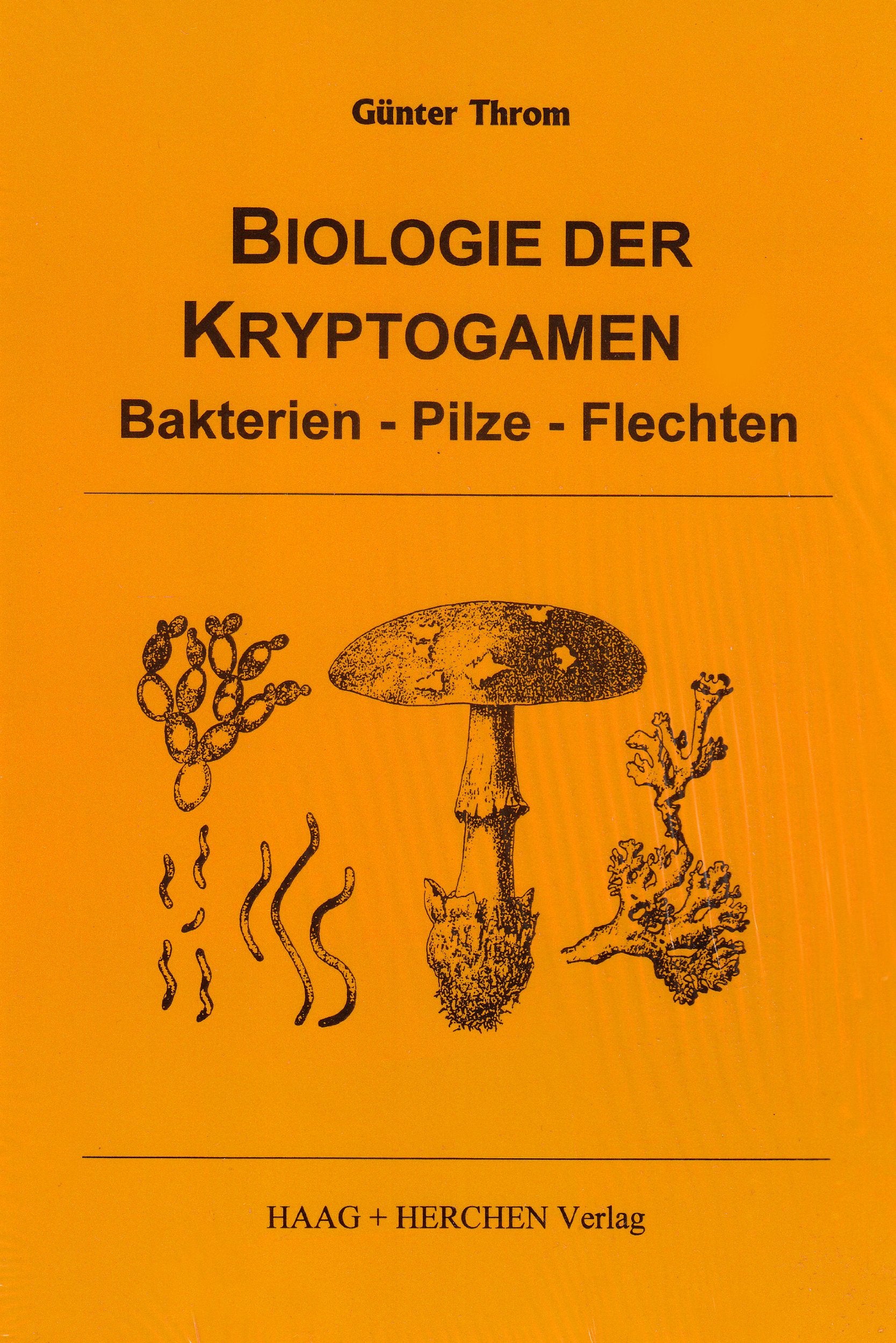 Biologie der Kryptogamen: Band I: Bakterien - Pilze - Flechten. Band II: Algen - Moose Leisure, Home & Garden