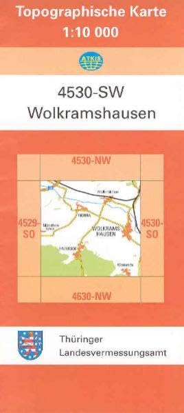 Wolkramshausen (Topographische Karten Thüringen 1:10000 (TK 10) - amtlich / UTM-Gitter) Leisure, Home & Garden