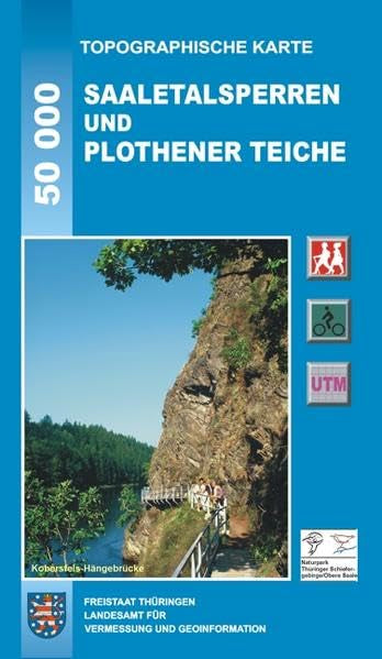 Saaletalsperren und Plothener Teiche 1 : 50 000 book