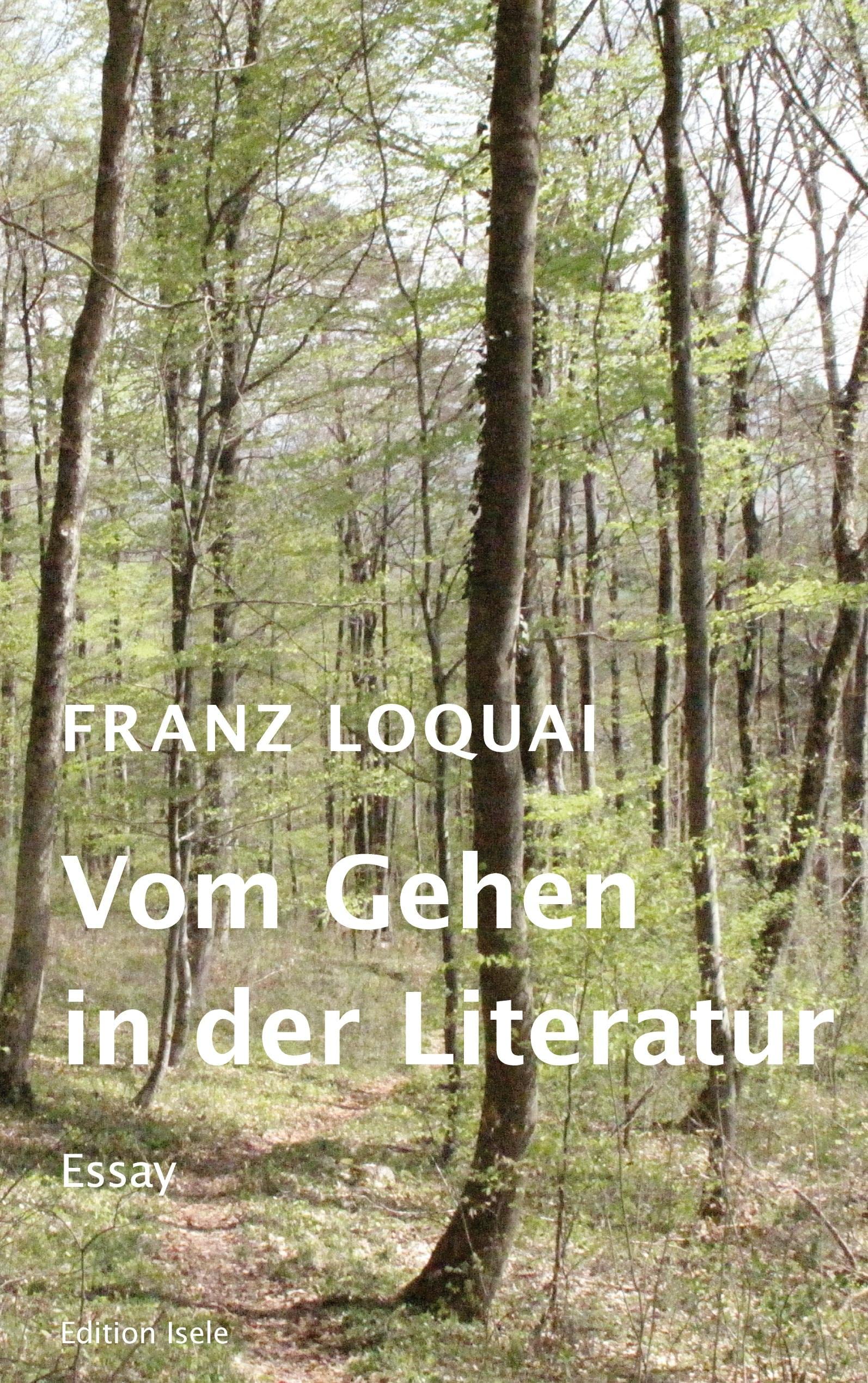Vom Gehen in der Literatur: Essay: Ein Essay Contemporary literature