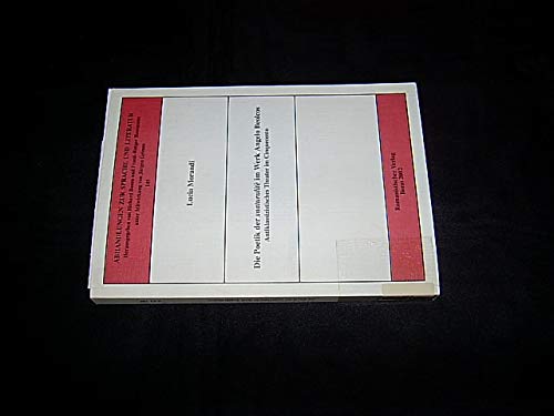 Die Poetik der snaturalitè im Werk Angelo Beolcos Contemporary literature