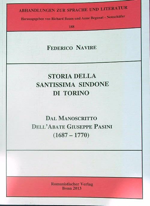 Storia della Santissima Sindone di Torino book