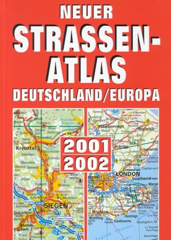 Neuer Straßenatlas Deutschland / Europa 2001/2002 Books