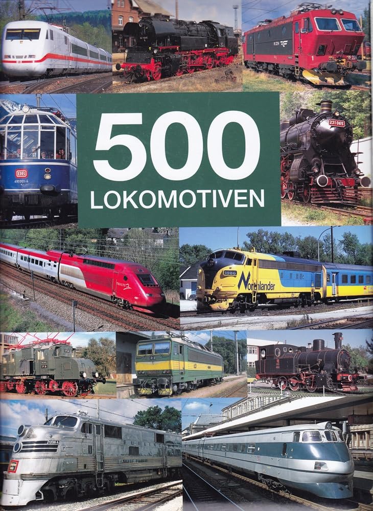 500 Lokomotiven Books