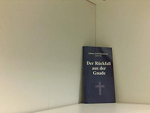 Der Rückfall aus der Gnade Books