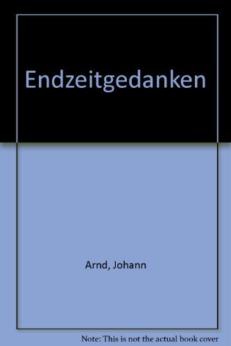 Endzeitgedanken: Über die zehn ägyptischen Plagen (Predigtbücher) Books