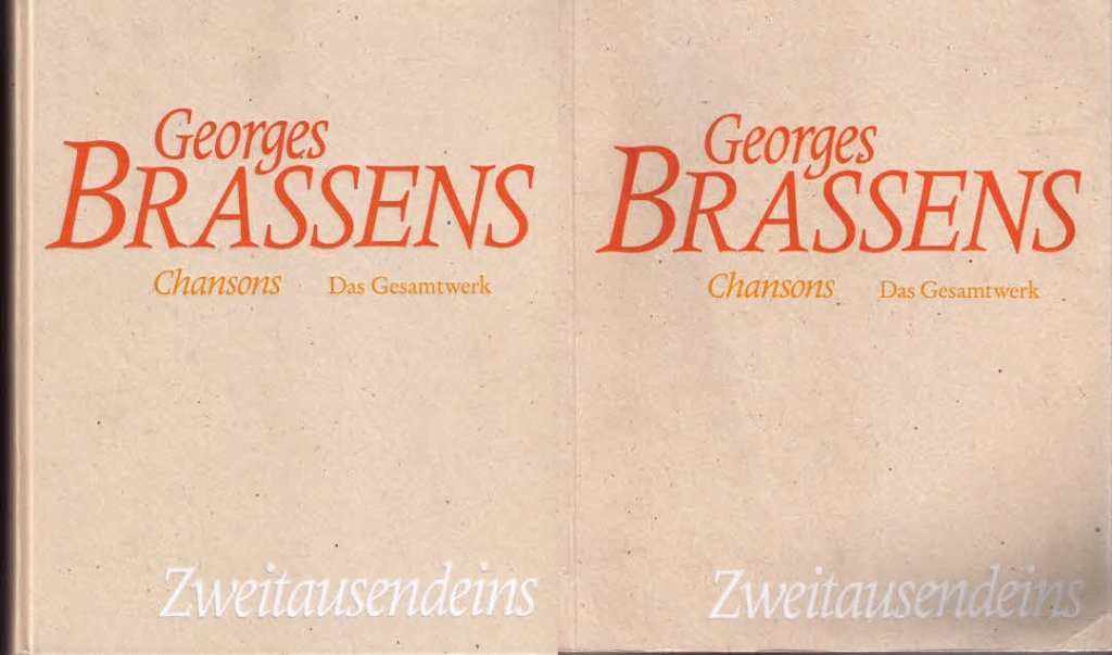 Chansons - Das Gesamtwerk: Band I: Texte - französisch und deutsch Band II: Partituren Arts & Music