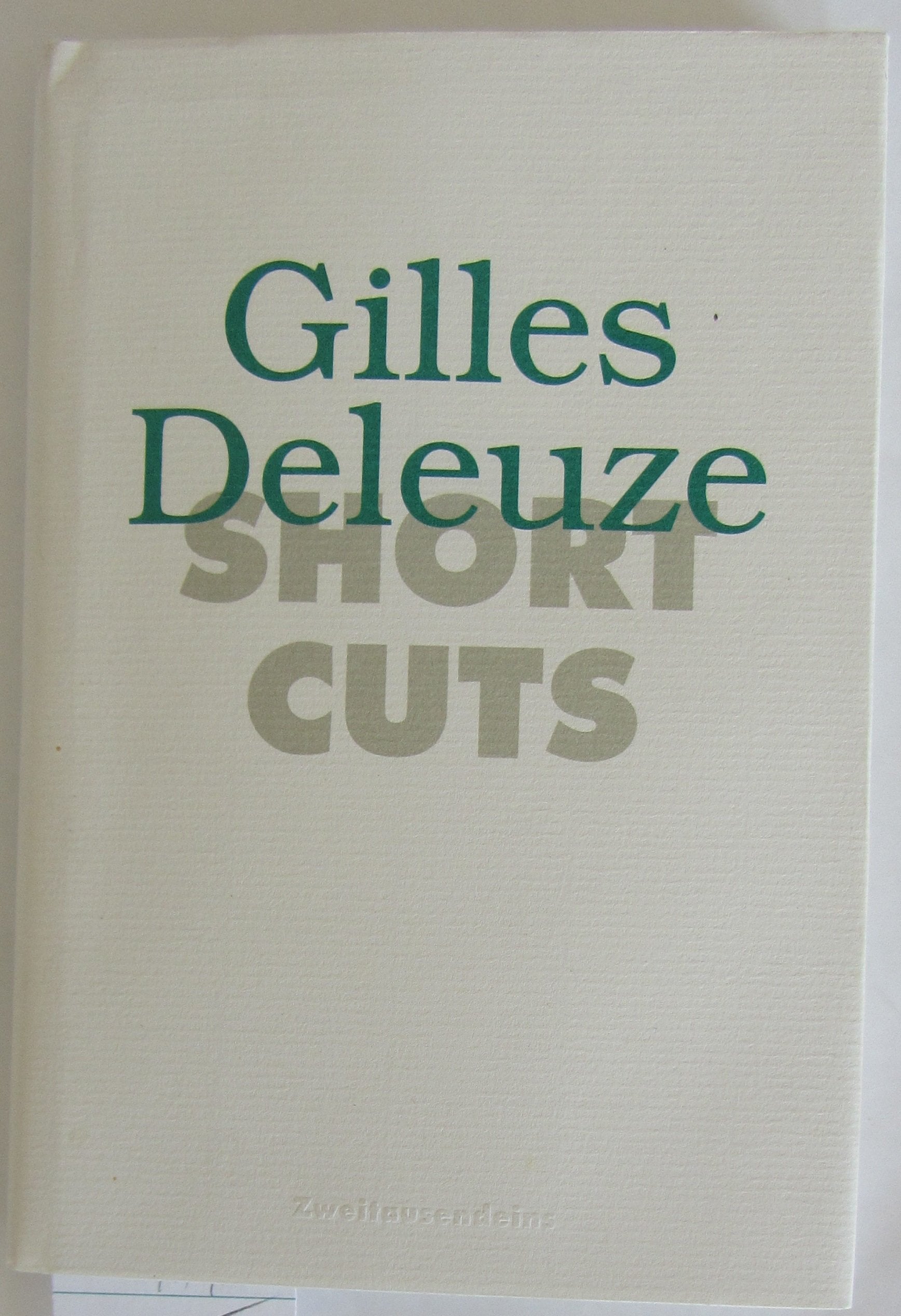 Product Image: Short Cuts / Gilles Deleuze