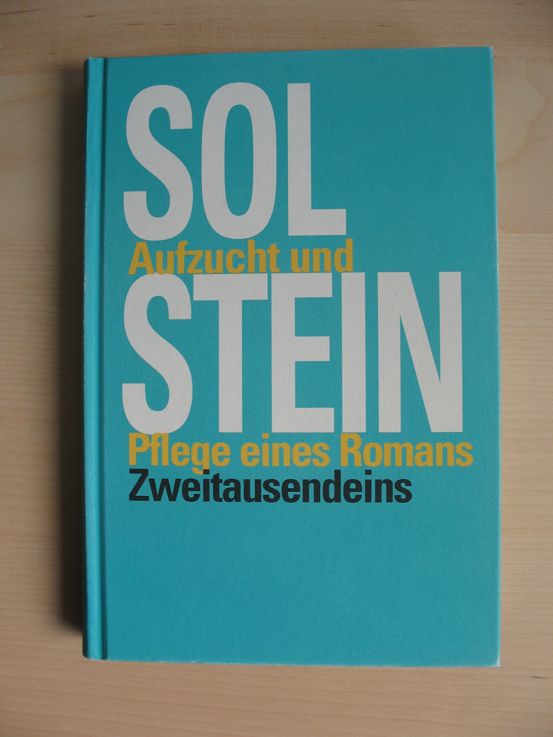 Aufzucht und Pflege eines Romans Self-help