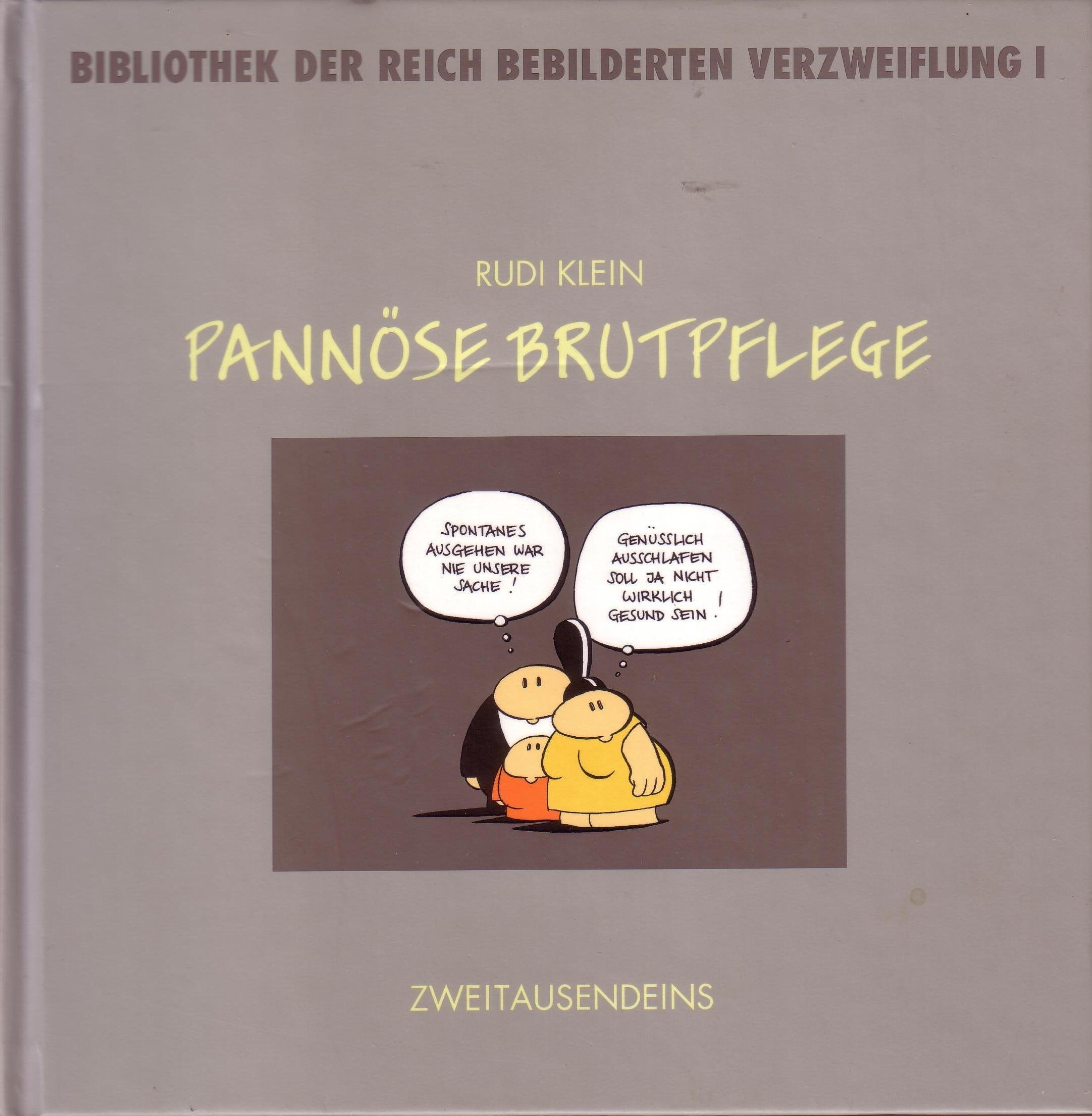 Pannöse Brutpflege (Bibliothek der Reich bebilderten Verzweiflung) Manga