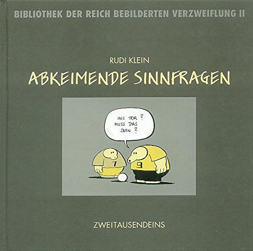 Abkeimende Sinnfragen (Bibliothek der Reich bebilderten Verzweiflung) Manga