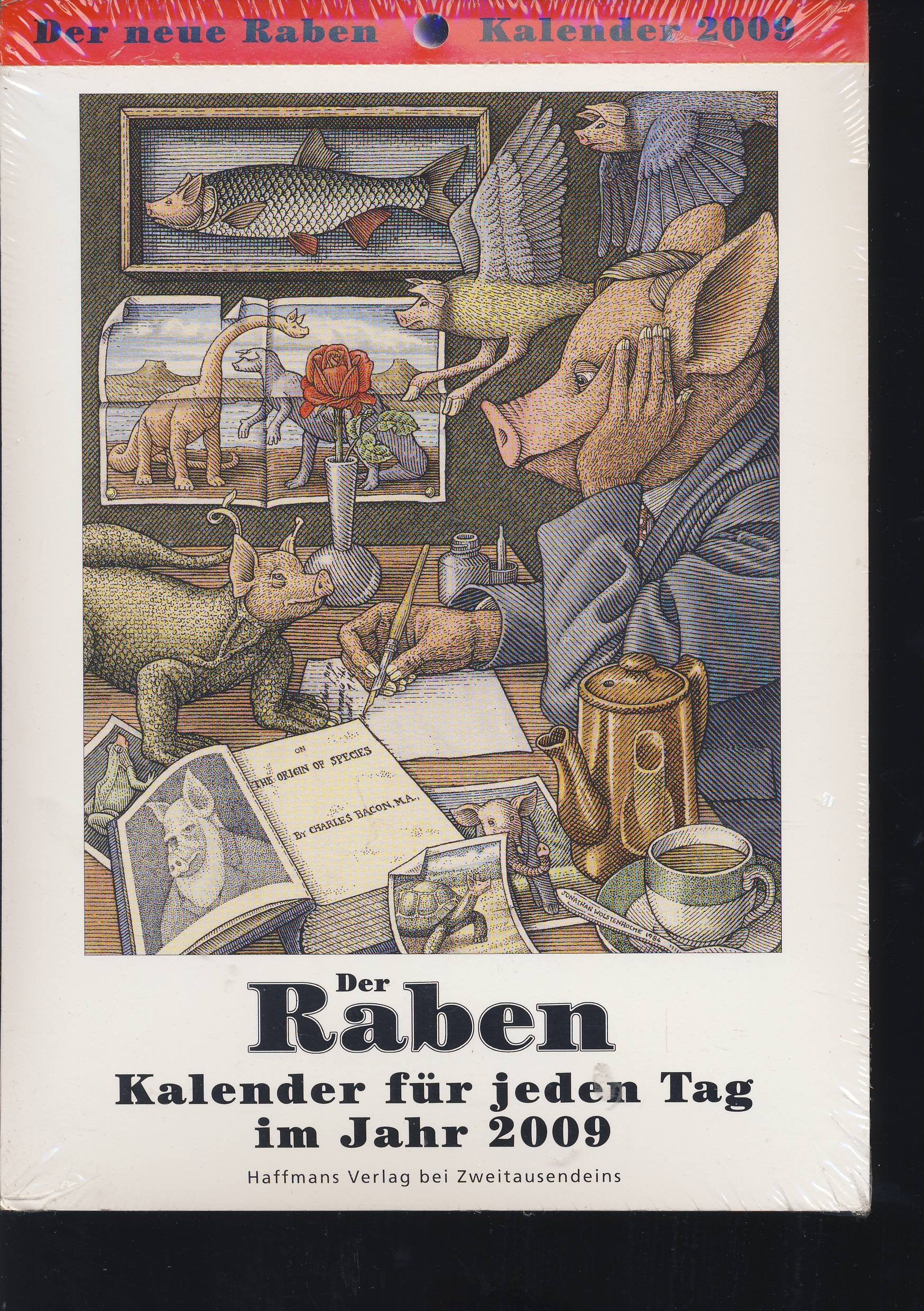 Der Rabenkalender für jeden Tag im Jahr 2010: Der tägliche Abreisskalender (Gerd Haffmans bei Zweitausendeins) Contemporary literature Books