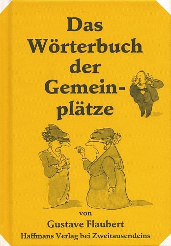 Wörterbuch der Gemeinplätze (Gerd Haffmans bei Zweitausendeins) Social Sciences