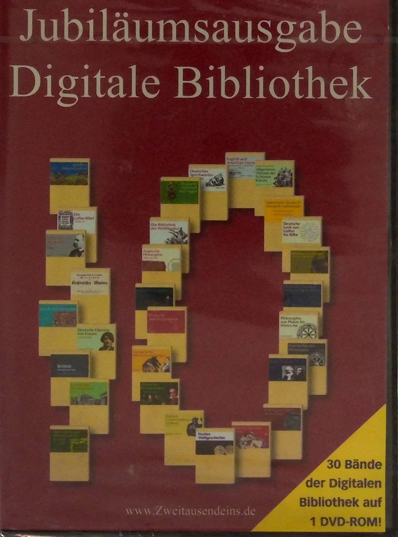 Die Digitale Jubiläumsbibliothek 1.0: 30 Bände der Digitalen Bibliothek auf 1 DVD-ROM Reference Books