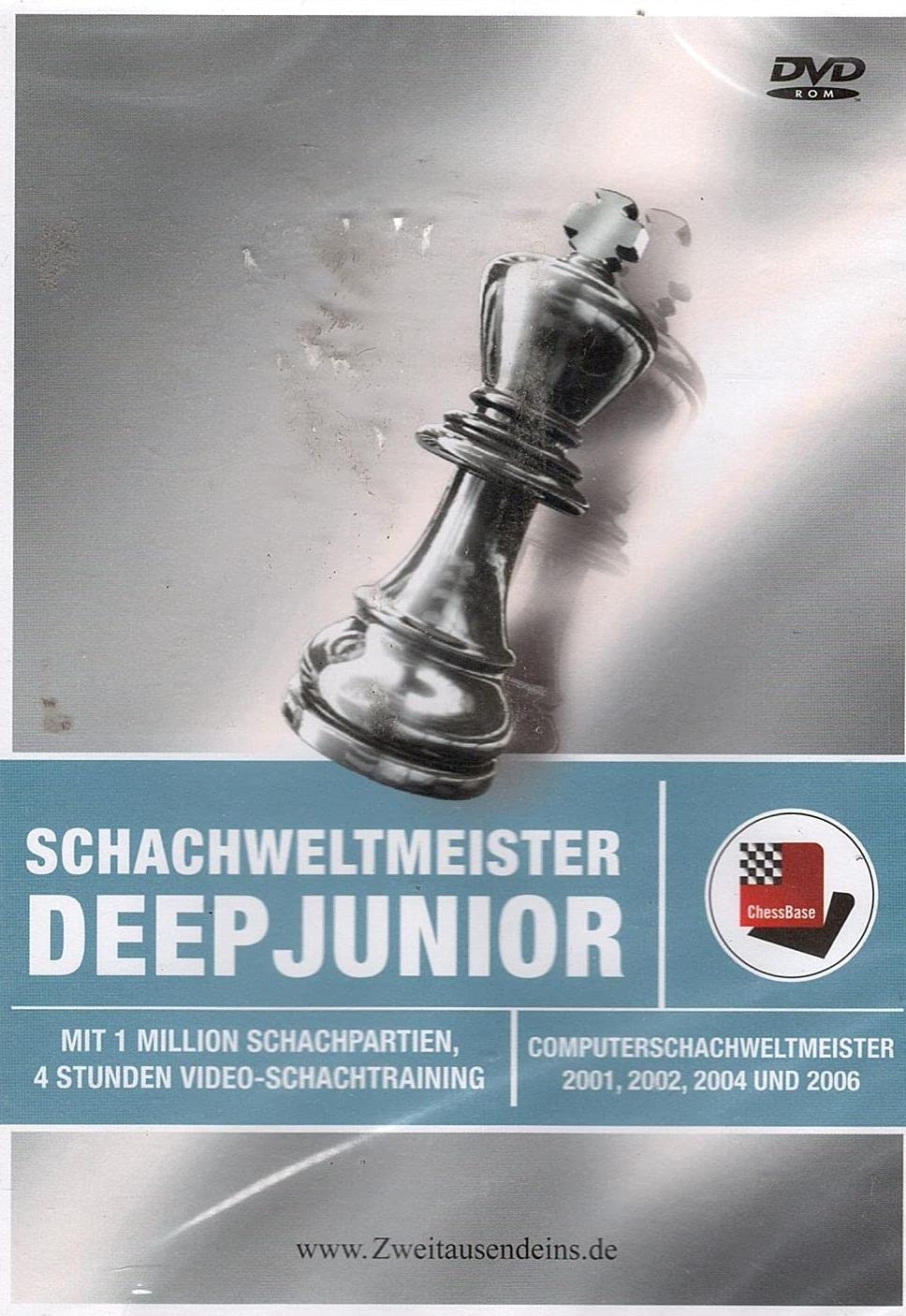 Zweitausendeins Schachweltmeister Deep Junior 10: Mit 1 Million Schachpartien, 4 Stunden Videotraining Leisure & Fun