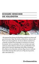 Die Vollidioten. Ein historischer Roman aus derm Jahr 1972 (Zweitausendeins Taschenbücher) Humour & Satire