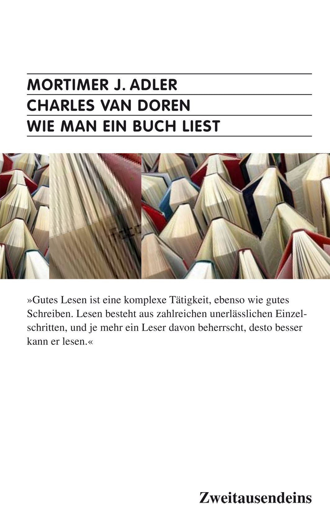 Product Image: Wie man ein Buch liest.