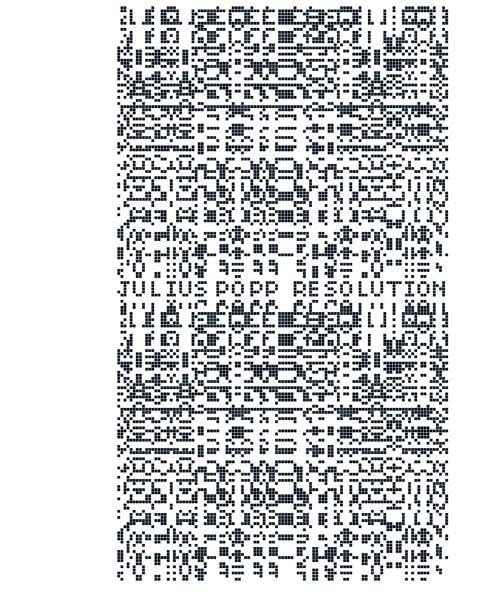 Julius Popp Resolution Film, Art & Culture