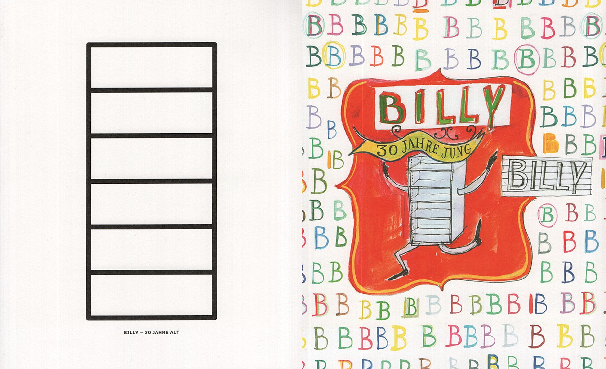 BILLY - 30 Jahre alt. BILLY - 30 Jahre jung. Architecture