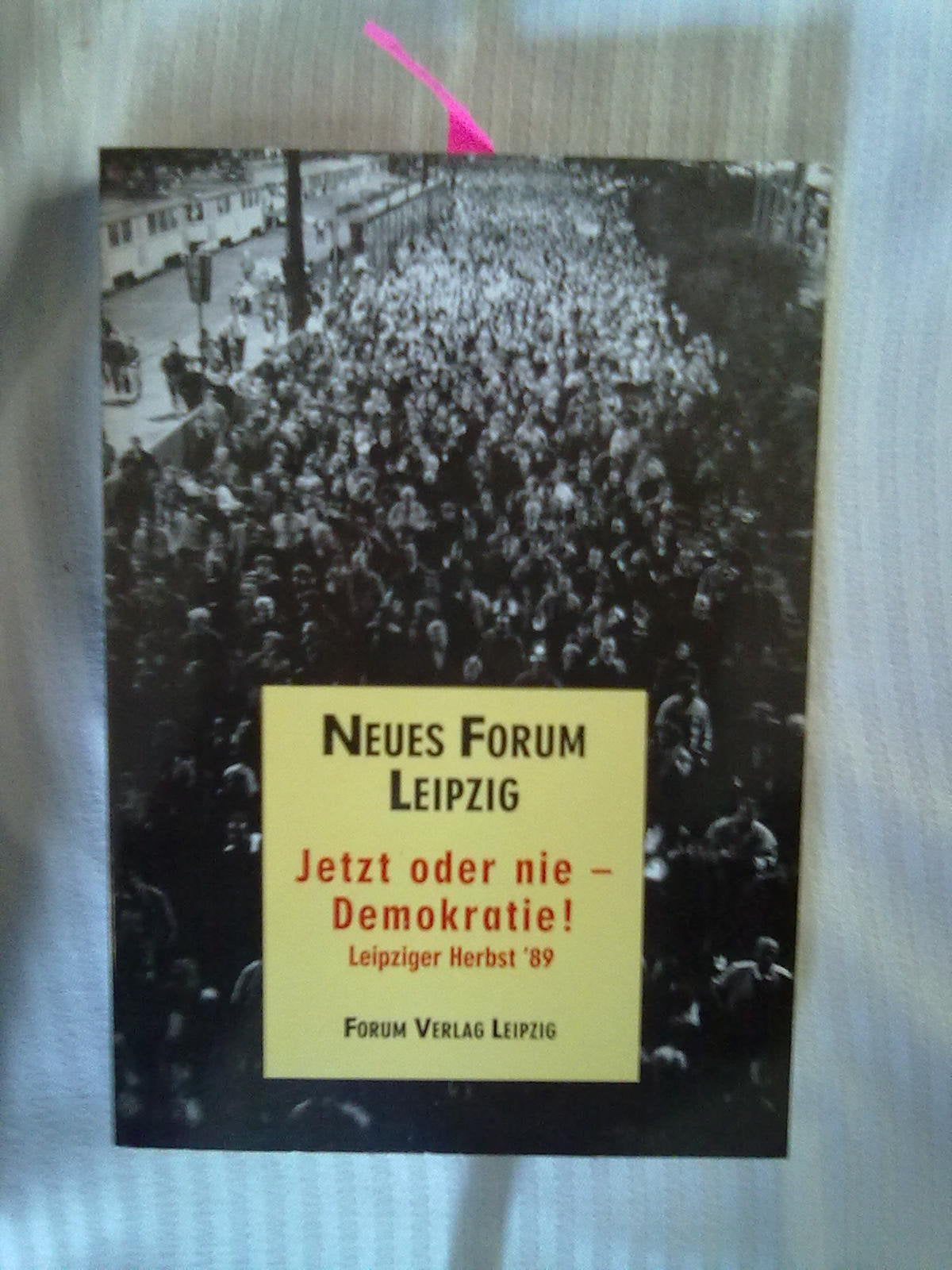 Der Gang zur Freiheit. Rede in St. Nikolai Leipzig, März 1990 General education
