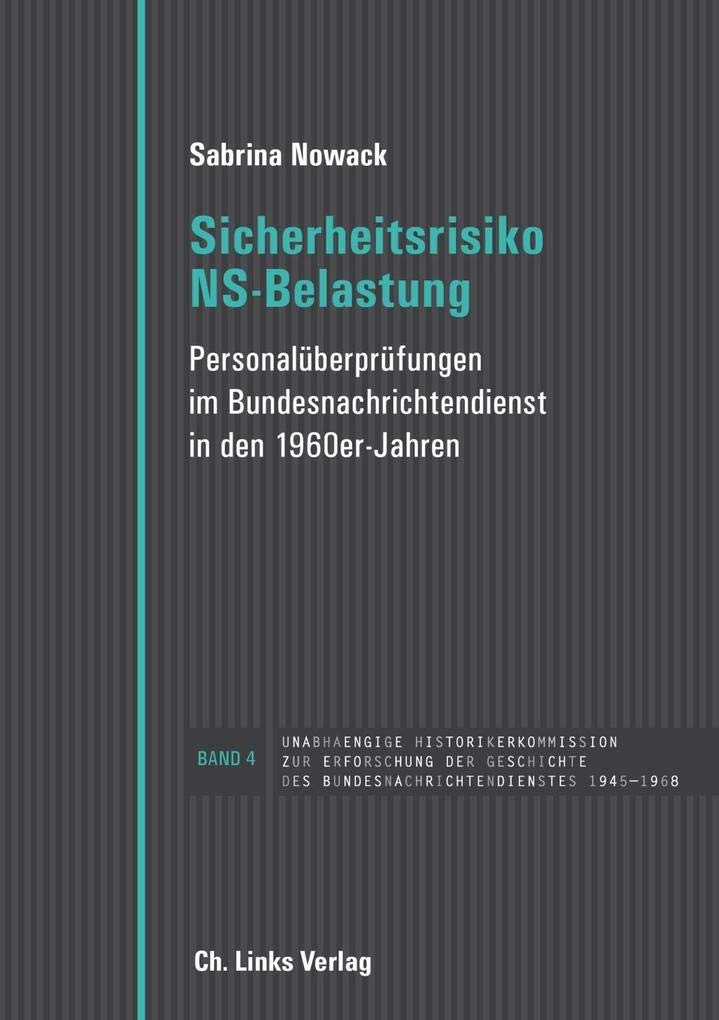 Sicherheitsrisiko NS-Belastung German history