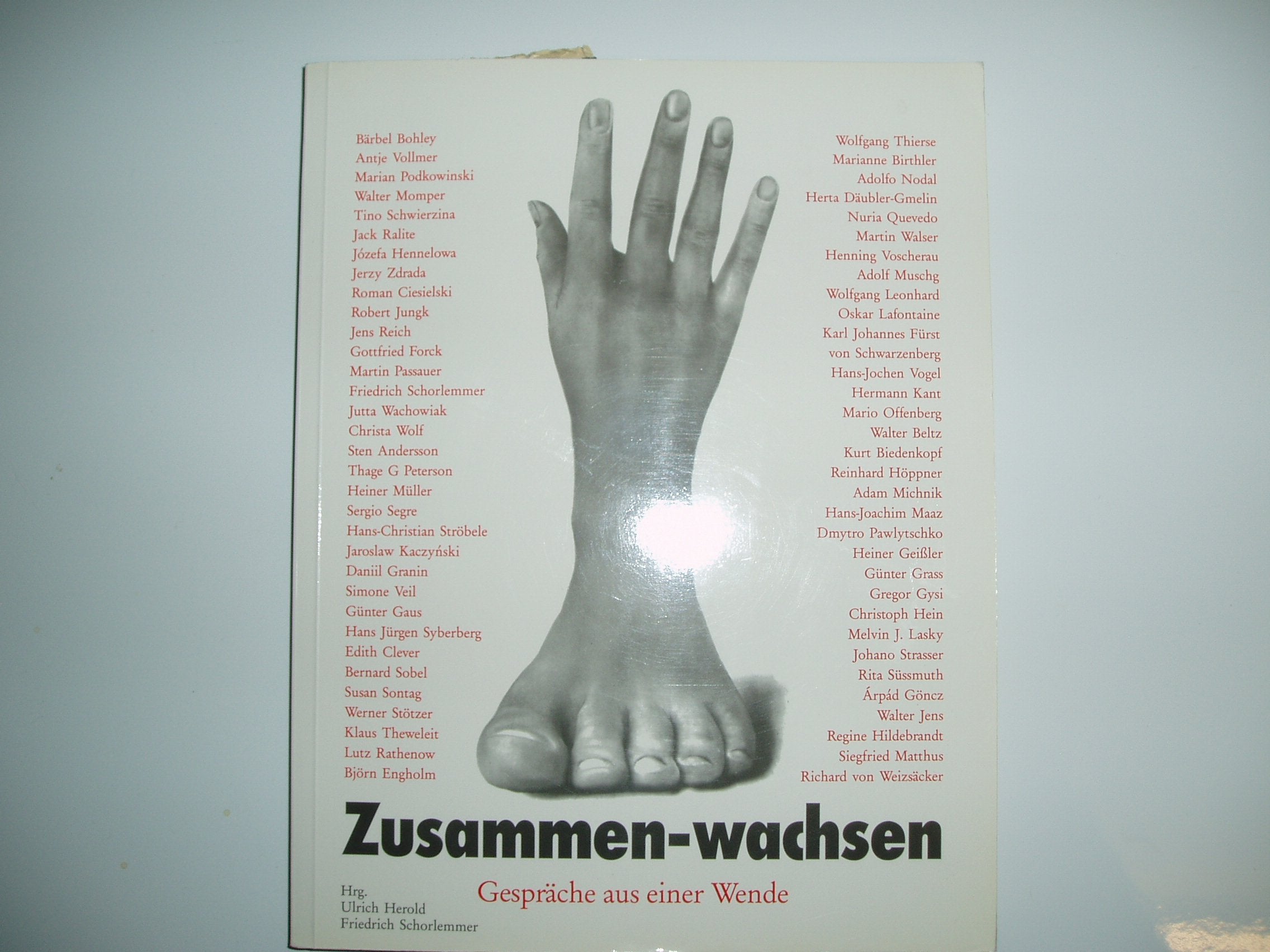 Zusammen - wachsen. Gespräche aus einer Wende Politics & History
