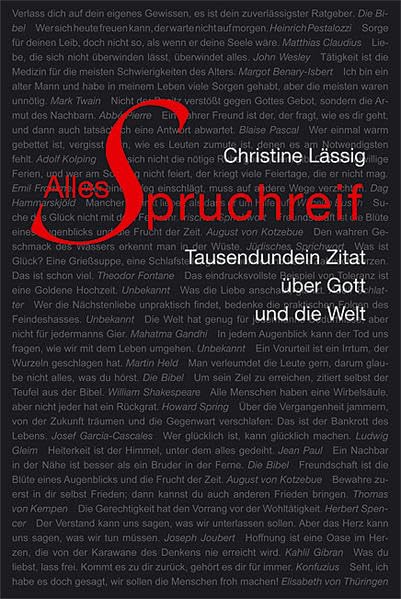 Alles Spruchreif - Tausend und ein Zitat über Gott und die Welt Contemporary literature