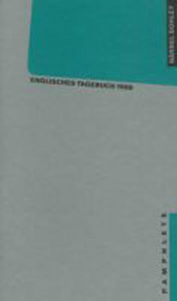 Product Image: Englisches Tagebuch 1988