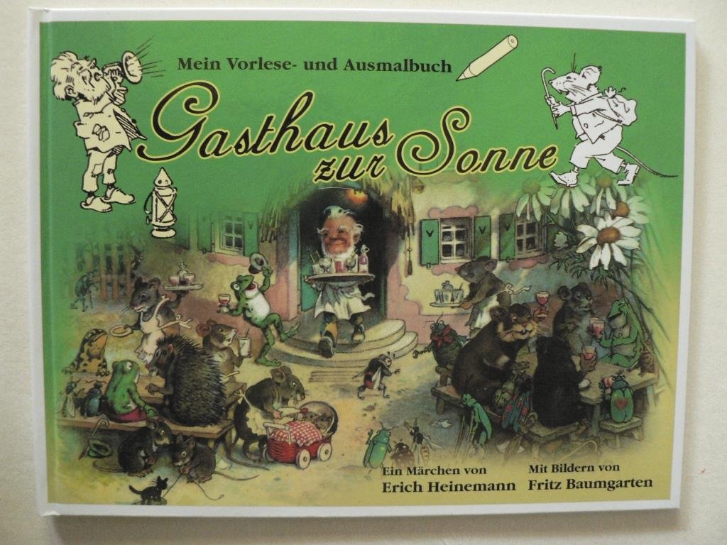 Gasthaus zur Sonne - Mein Vorlese- und Ausmalbuch Books