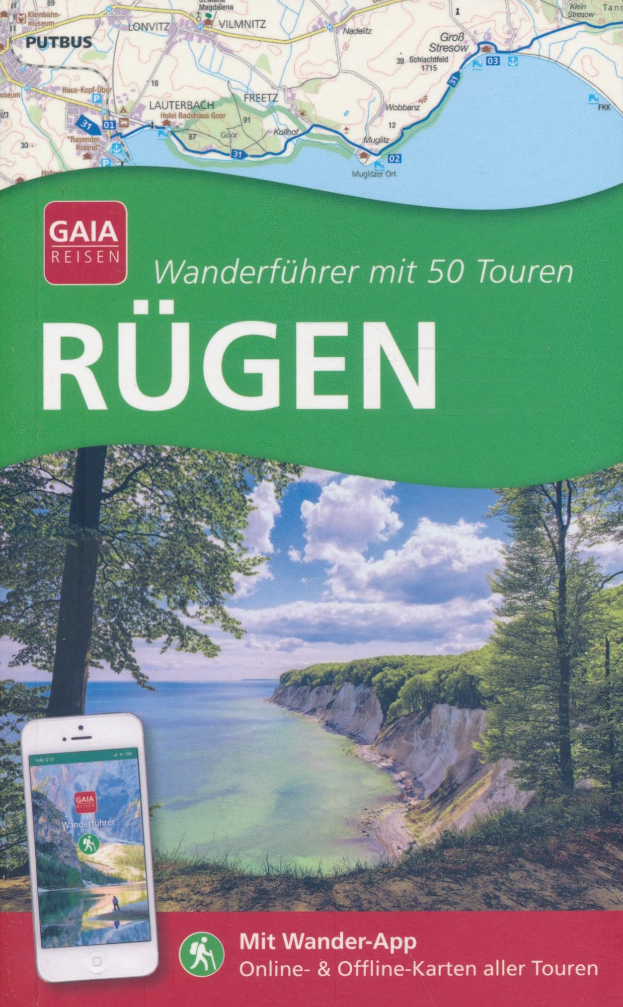 Rügen - Wanderführer mit 50 Touren - Mit Wander-App Travel Guides