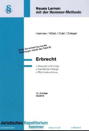 Product Image: Erbrecht (Skripten - Zivilrecht)