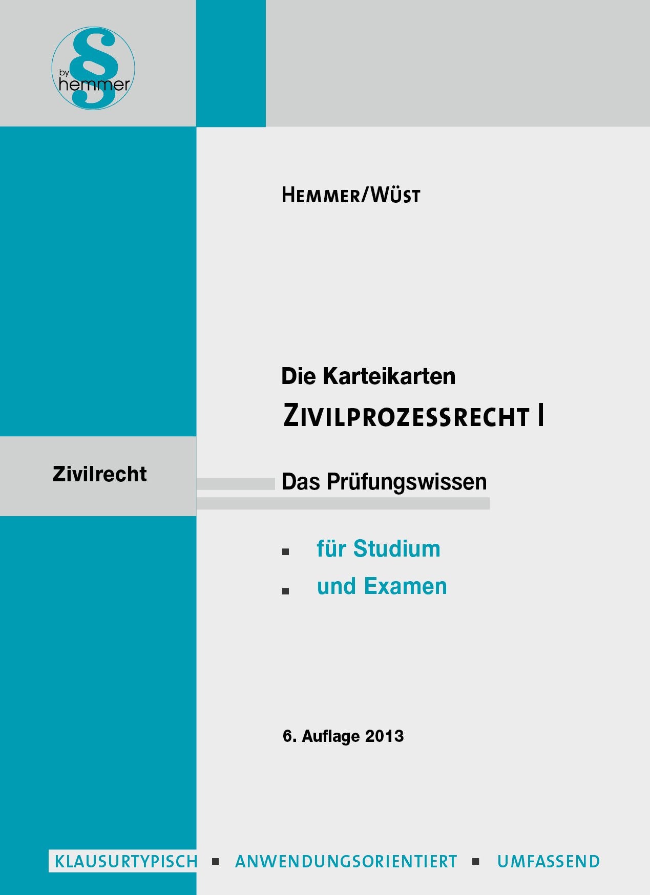 Karteikarten ZPO I (Karteikarten - Zivilrecht) Law
