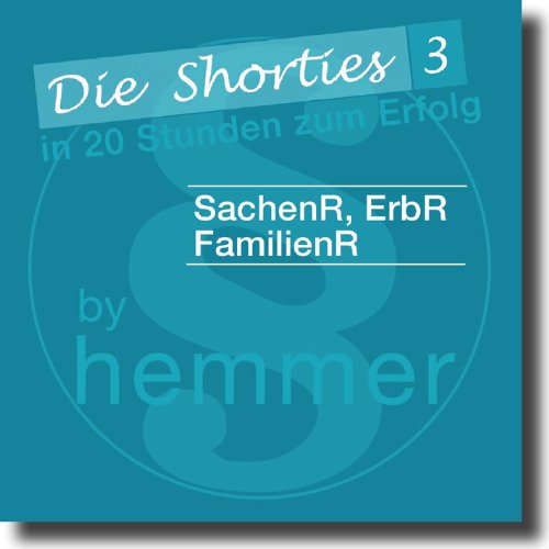 Shorties Box 3 - Sachenrecht, Familienrecht, Erbrecht (Karteikarten - Zivilrecht) Law