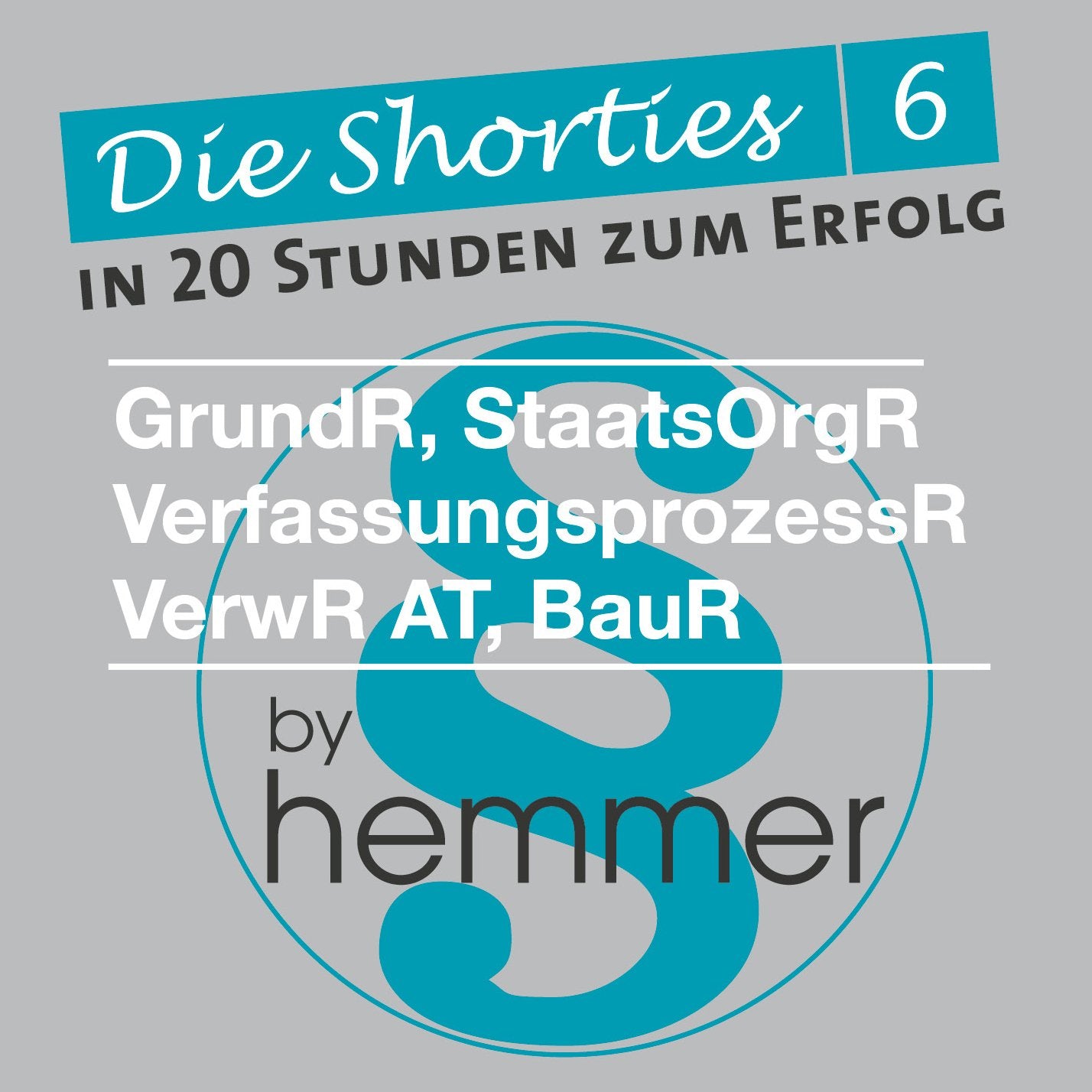 Karteikarten - Shorties Box 6: Grundrecht, StaatsOrgR, BauR, u.a. Law