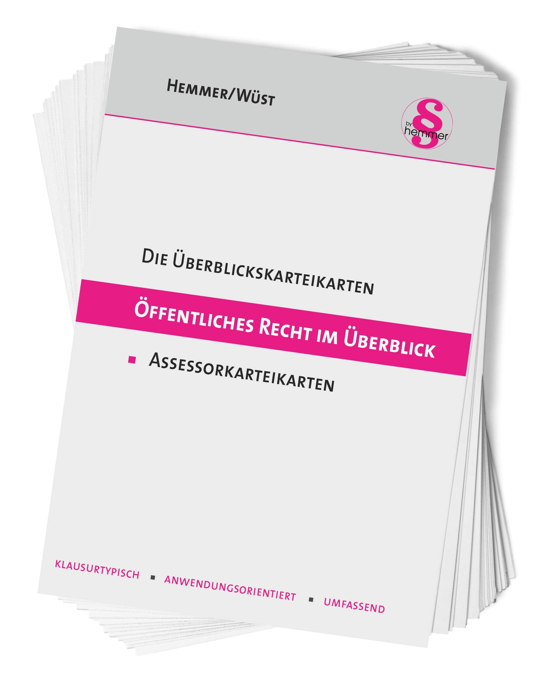 Öffentliches Recht im Überblick: Ass. Karteikarten (Karteikarten - Öffentliches Recht) Law