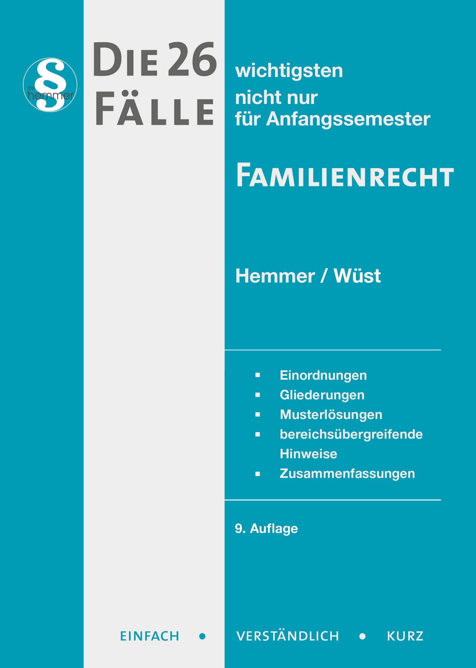 Die 26 wichtigsten Fälle Familienrecht Law