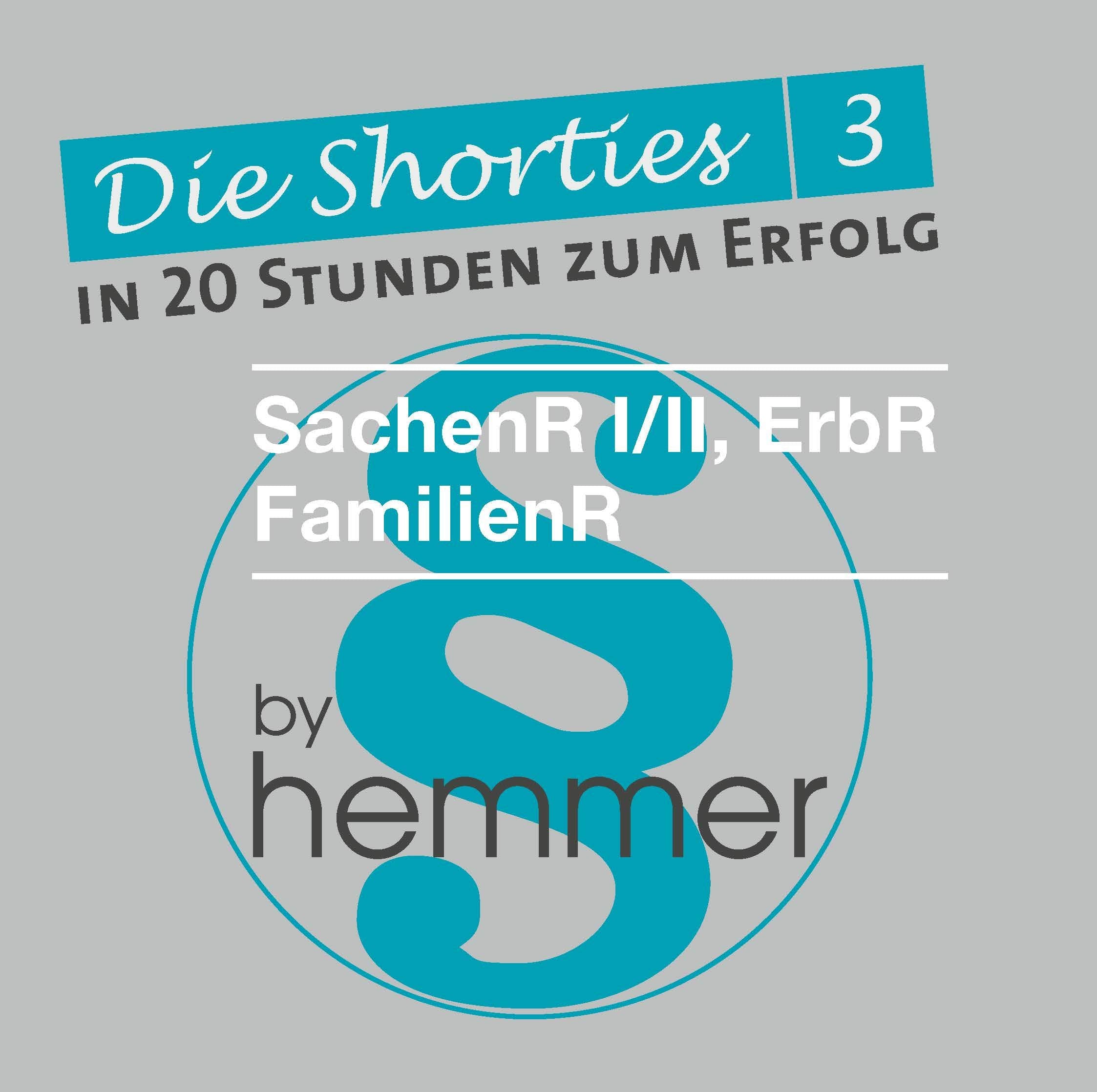Die Shorties Box III - Sachenrecht, Familienrecht, Erbrecht: Karten Law