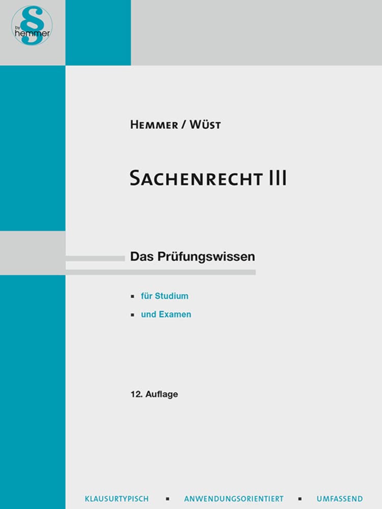 Sachenrecht III Law