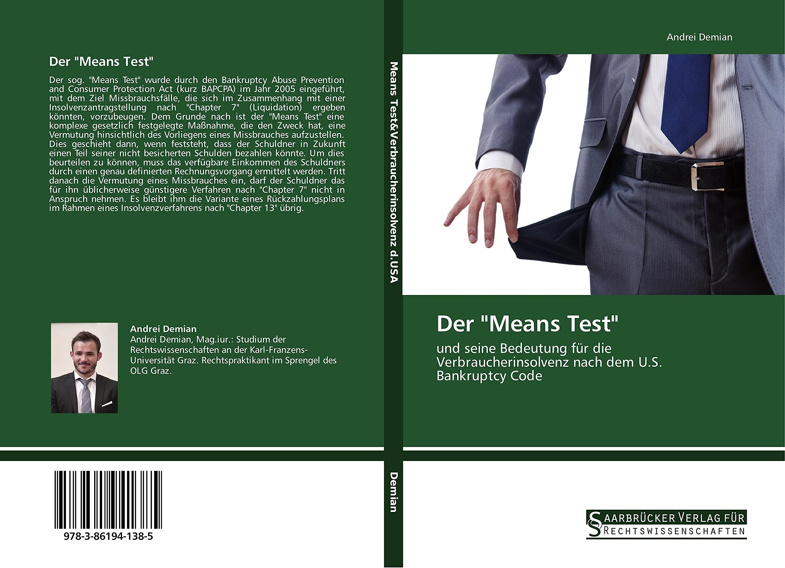Der "Means Test": und seine Bedeutung für die Verbraucherinsolvenz nach dem U.S. Bankruptcy Code Law