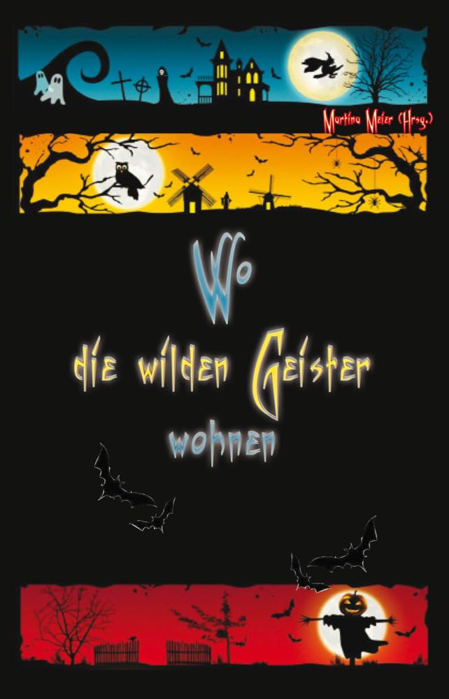 Wo die wilden Geister wohnen: Märchen, Gedichte und Kurzgeschichten rund um Halloween, Geister und Gruselgestalten für Kinder ab 7 Non-fiction