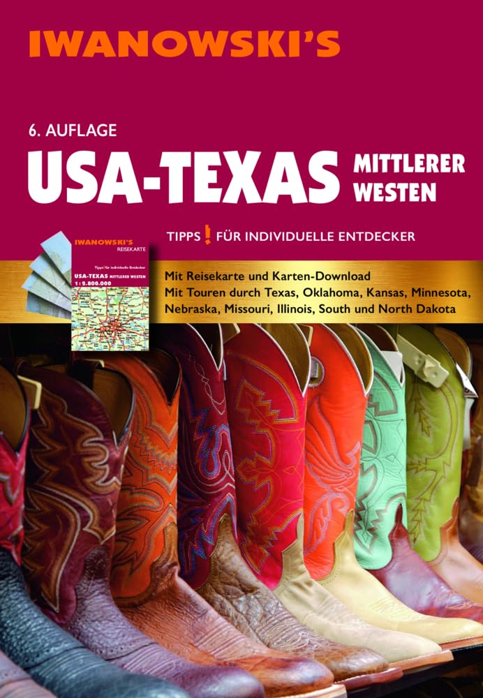 USA-Texas & Mittlerer Westen - Reiseführer von Iwanowski Leisure, Home & Garden