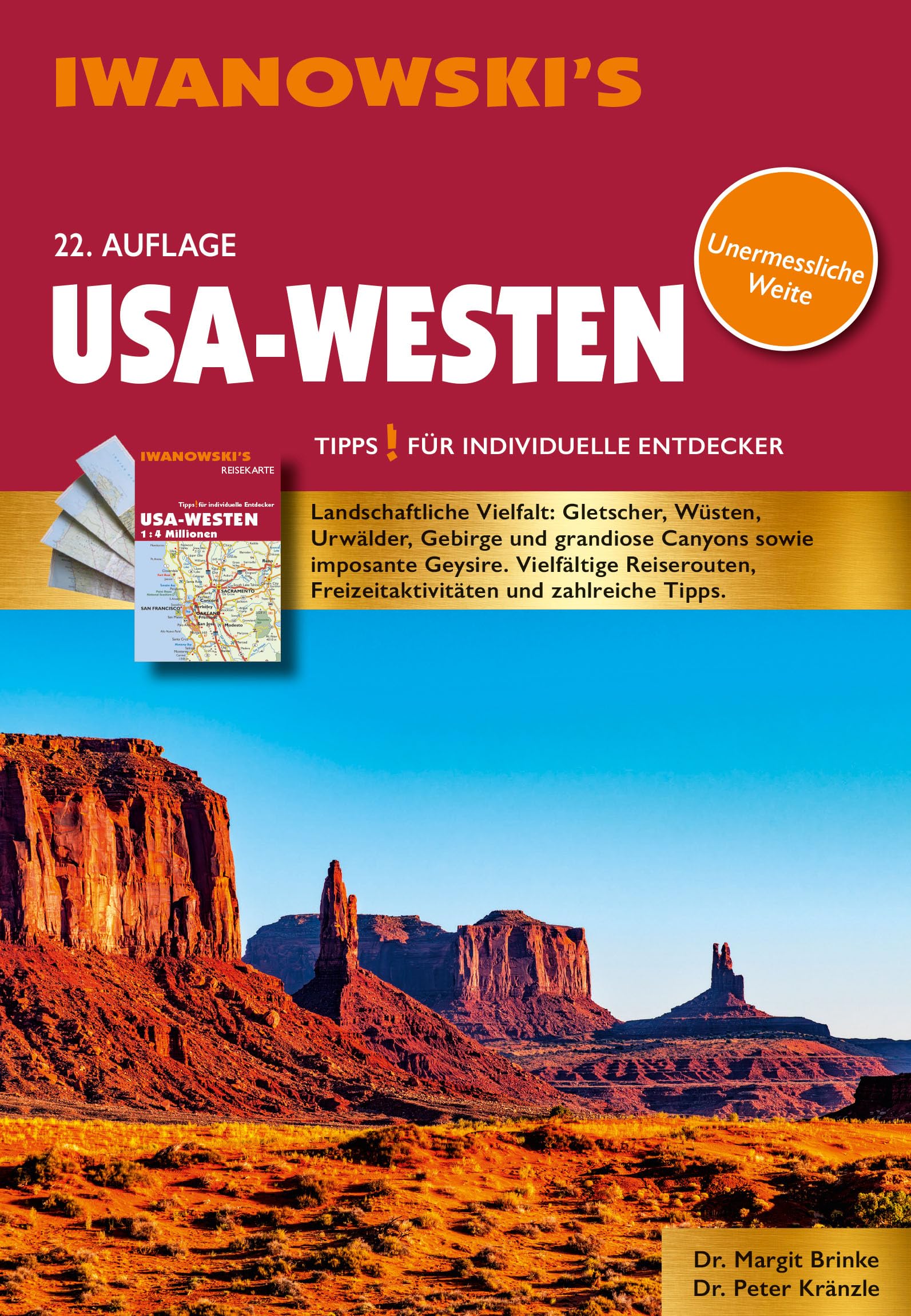 USA-Westen - Reiseführer von Iwanowski: Individualreiseführer mit Extra-Reisekarte und Karten-Download (Reisehandbuch) Leisure, Home & Garden