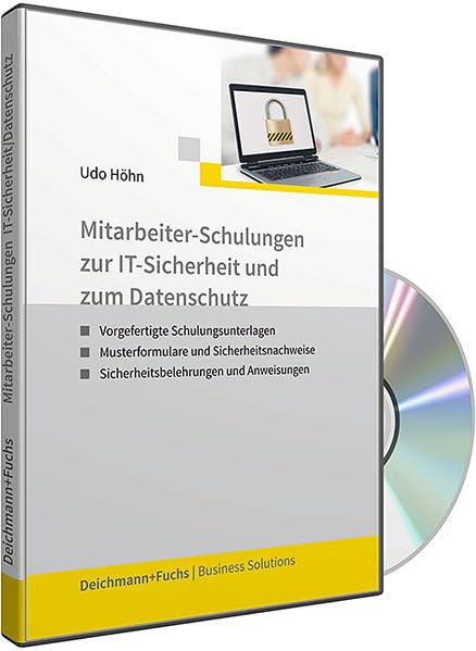 CD-ROM Mitarbeiter-Schulungen zur IT-Sicherheit und zum Datenschutz Law