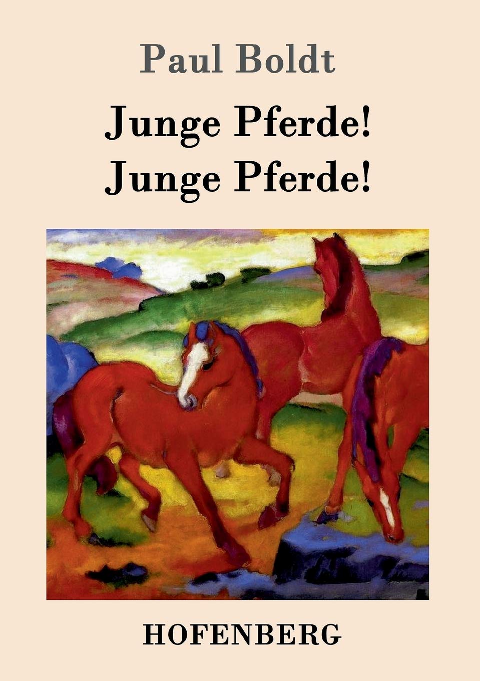 Junge Pferde! Junge Pferde! Contemporary literature