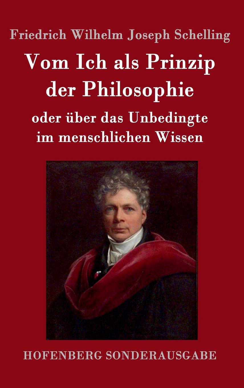 Vom Ich als Prinzip der Philosophie Philosophy